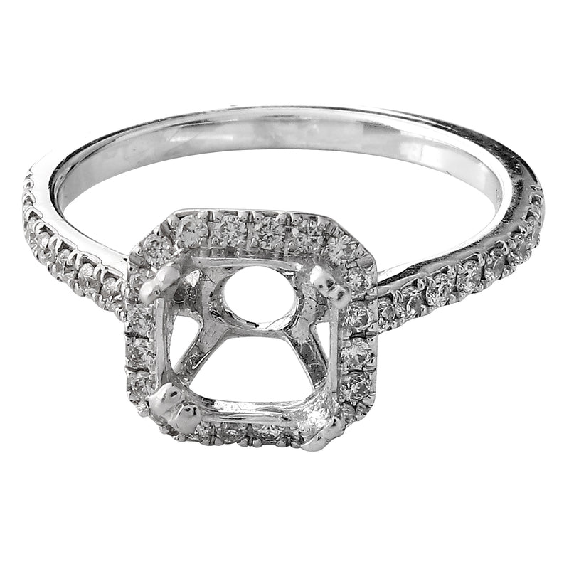 Diamond Engagement Semi-Mount Ring