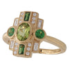 Art Deco Inspired Mount Ring