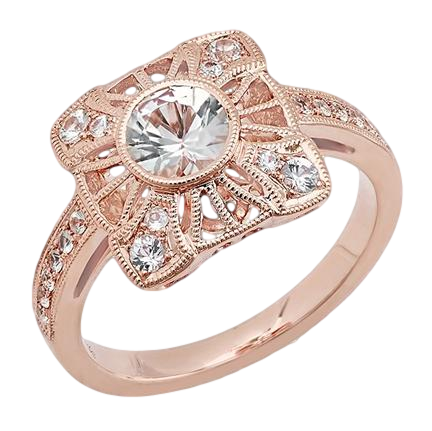 Rose Gold Diamond Fashion Mount