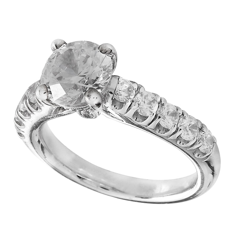 Diamond Engagement Semi-Mount Ring