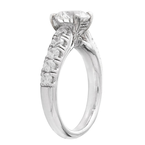 Diamond Engagement Semi-Mount Ring