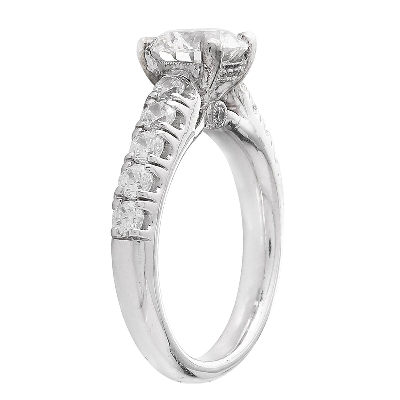 Diamond Engagement Semi-Mount Ring