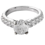 Diamond Engagement Semi-Mount Ring