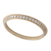 Diamonds Eternity with Yellow Gold Angle Band