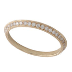 Diamonds Eternity with Yellow Gold Angle Band