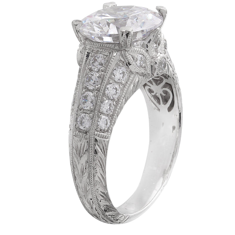 Diamond Engagement Semi-Mount Ring