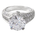 Diamond Engagement Semi-Mount Ring