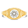 Vintage Inspired Eight Prong Engagement Semi-Mount Ring