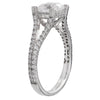 Diamond Halo Semi-Mount Ring