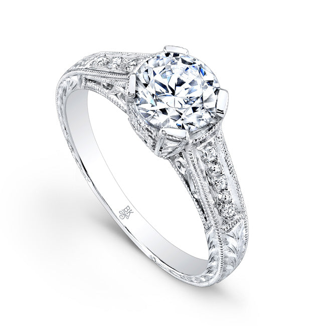 Diamond Engagement Semi-Mount Ring