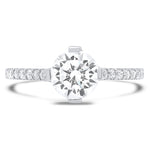 Diamond Engagement Semi-Mount Ring