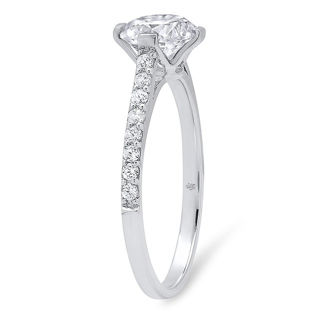 Diamond Engagement Semi-Mount Ring