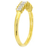 CHANNEL SET BAGUETTE DIAMOND YELLOW GOLD RING