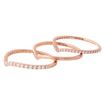 Stackable Diamond Bands