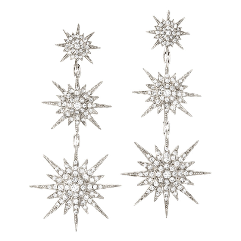 Supernova Diamond Earrings