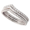 Stackable Diamond Bands