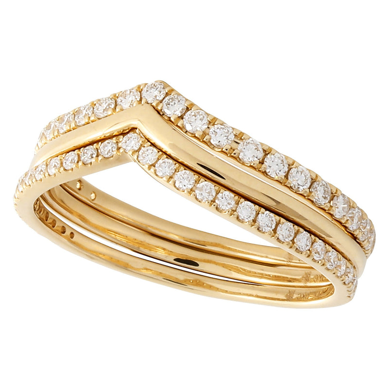 Stackable Diamond Bands