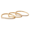 Stackable Diamond Bands