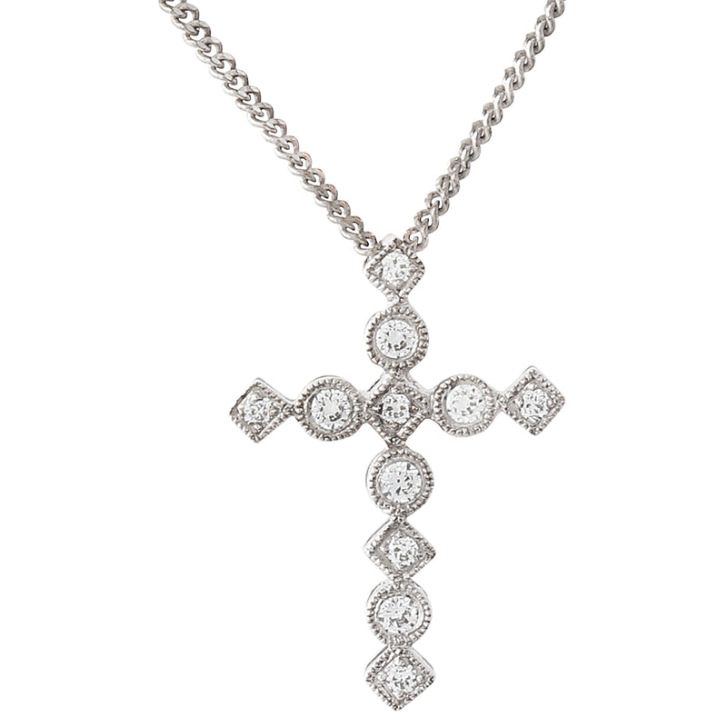 Diamonds Cross Pendant