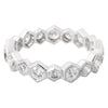 Hexagon Bezel Diamond Eternity Band