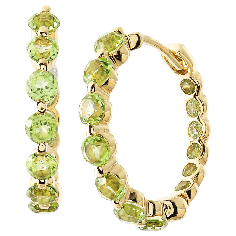 Pop Peridot Earrings