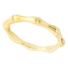 Bamboo Solid Gold Band