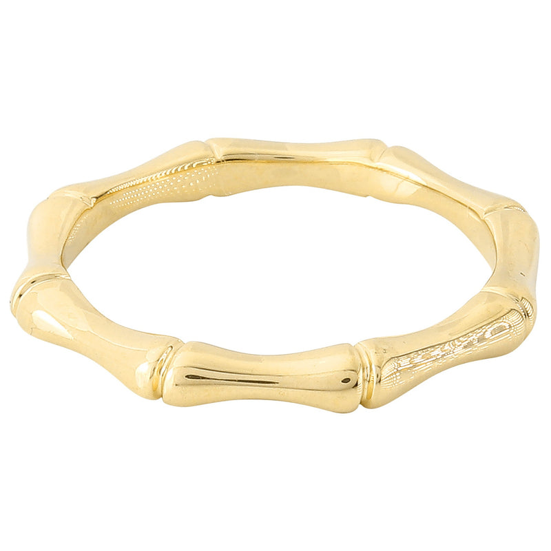 Bamboo Solid Gold Band