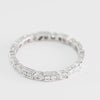 Round Diamond Rectangle and Circle Eternity Band (Video View)