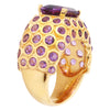 Emerald Cut Amethyst Fashion Ring (NO SECTION )