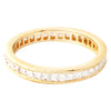 Princess Cut Diamond High Polished Eternity Band