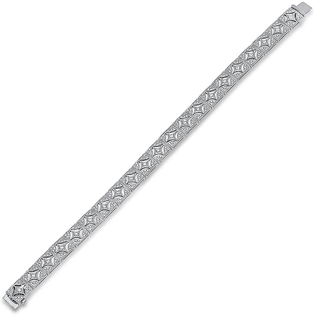 1.62 ct  Diamond Art-Deco Bracelet