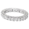 Princess Cut Diamond Eternity Band