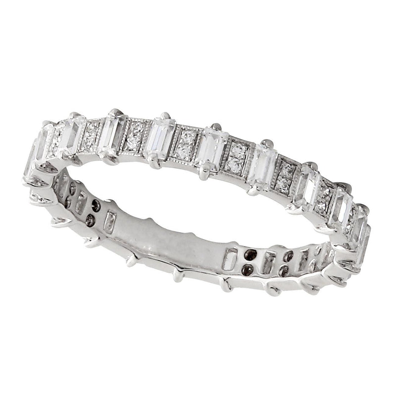 Baguette Cut Diamond Eternity Band