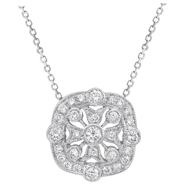 Art Deco Diamond Pendant