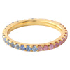 Pop Cotton Candy Marshmallow Eternity Stackable Band