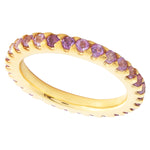 Pop Purple Marshmallow Eternity Stackable Band