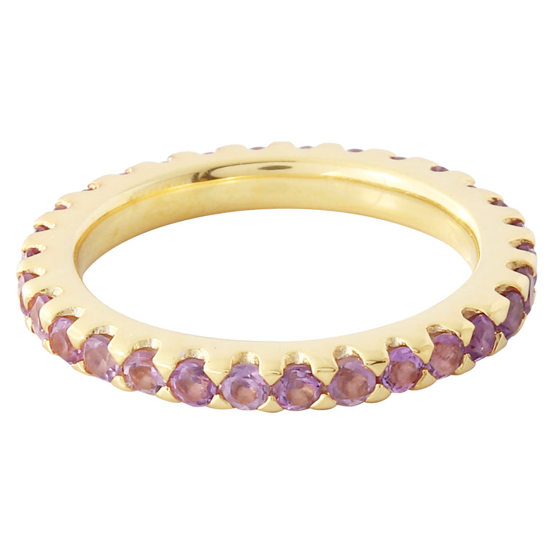 Pop Purple Marshmallow Eternity Stackable Band