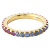 Pop Pink and Purple Marshmallow Eternity Stackable  Band