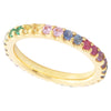 Pop Rainbow Marshmallow Eternity Stackable Band