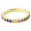 Pop Rainbow Marshmallow Eternity Stackable Band