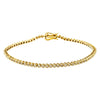 Bezel Set Round Diamonds Tennis Bracelet