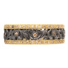 Cognac Diamond Floral Eternity Band