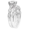 Marquise Shape Diamond Engagement Set