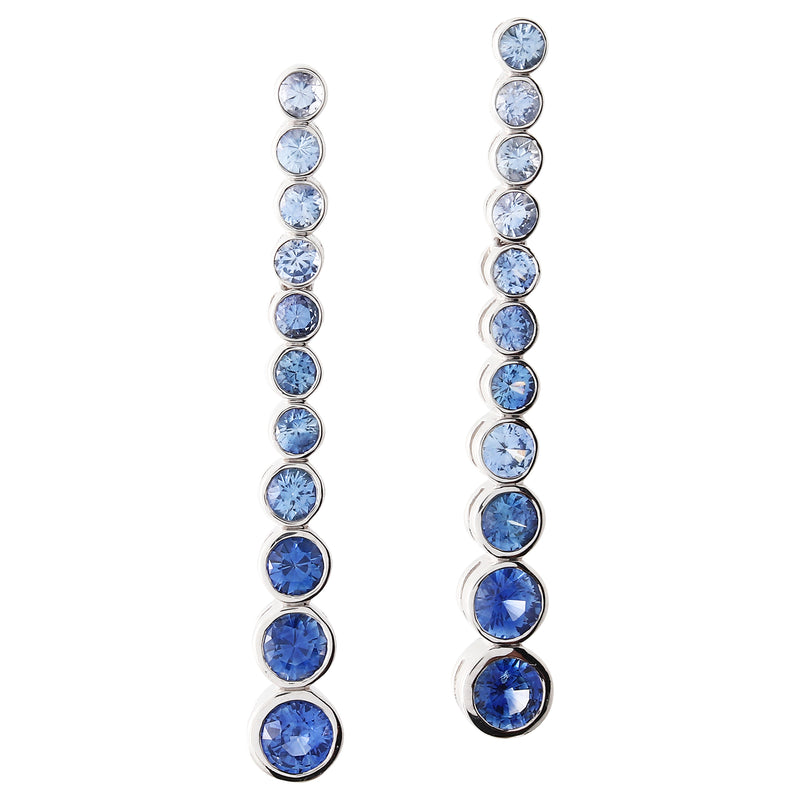 Pop Blue Bubble Drop Earrings