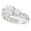 Three Stone Diamond Engagement Set
