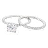 7.0mm Round Diamond Center Engagement Set