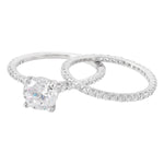 7.0mm Round Diamond Center Engagement Set