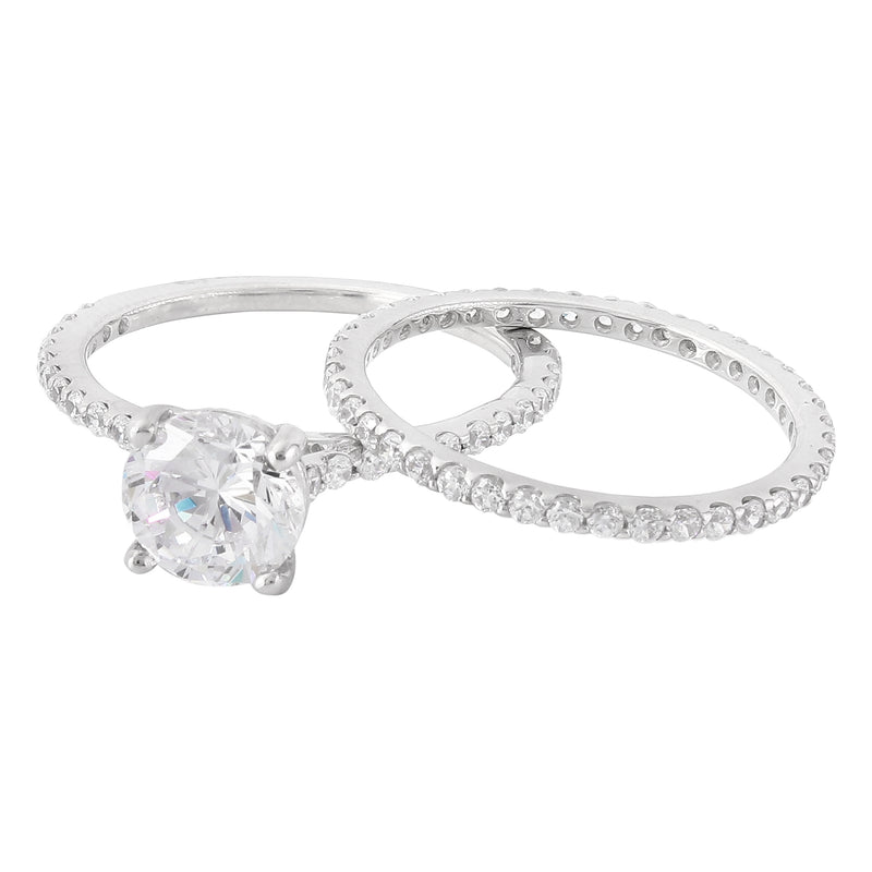 7.0mm Round Diamond Center Engagement Set