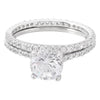 7.0mm Round Diamond Center Engagement Set