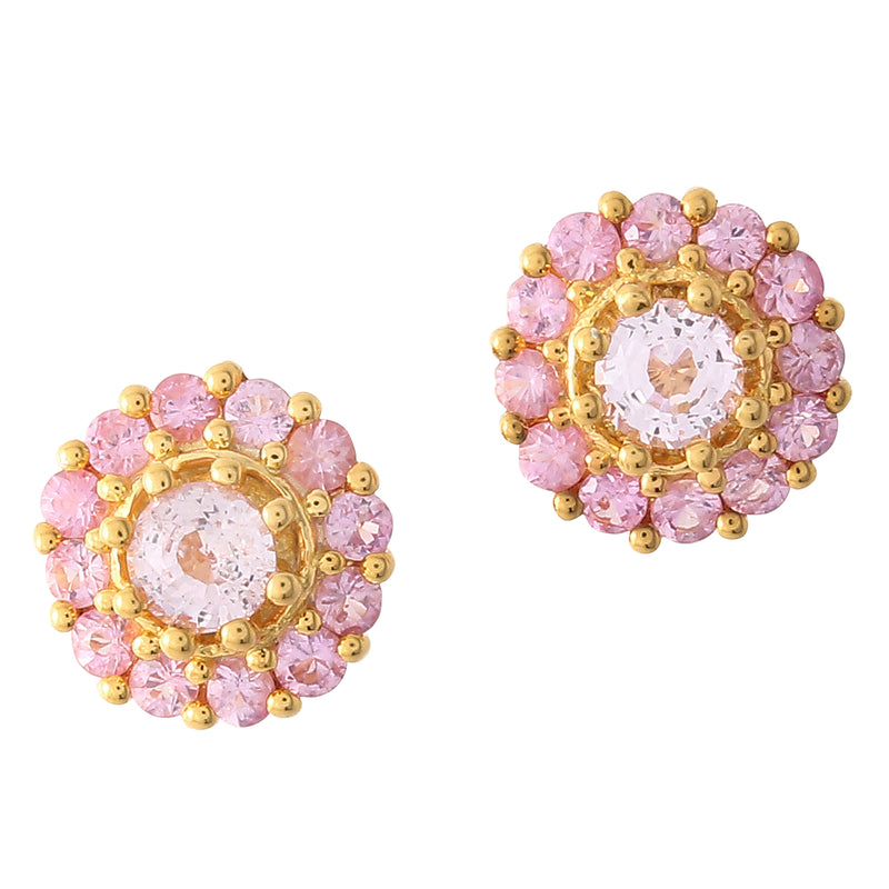 Pop Light Pink Sun Drop Earrings